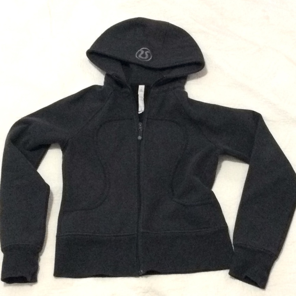 Lululemmon dark grey ‘scuba hoodie’